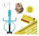 ANIMALLTAG MICROCHIP 2.1 X 12 MM CON MEDALLA QR