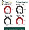 HERRADURA ANTIDERRAPANTE TOROFLEX JUEGO DE 4 PATAS Y MANOS