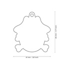 MY FAMILY TAG CHARM SKULL