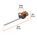 CORTA CETOS CON MOTOR A GASOLINA 26 CC