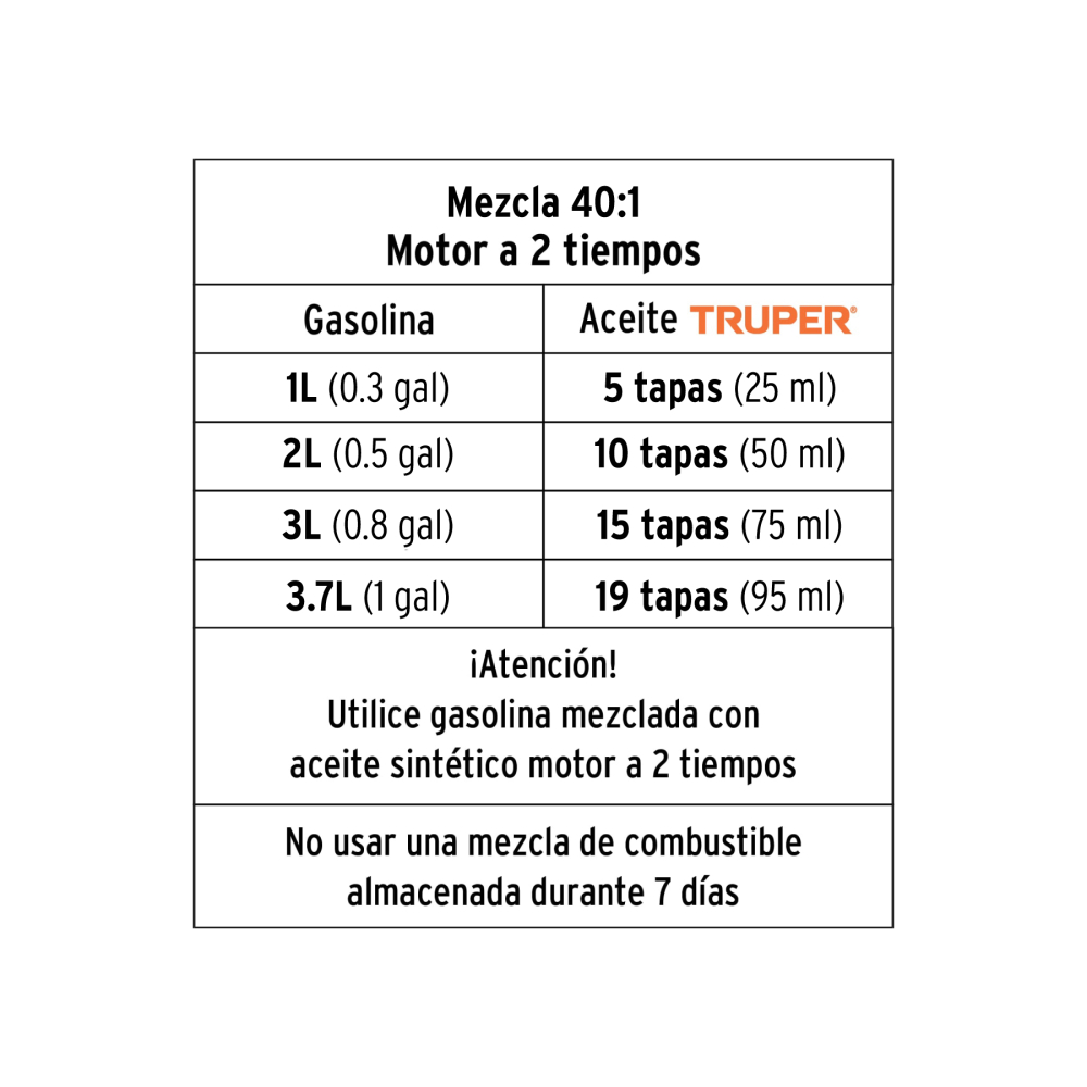 MOTOSIERRA PRETUL 45 CC CON ESPADA DE 18"