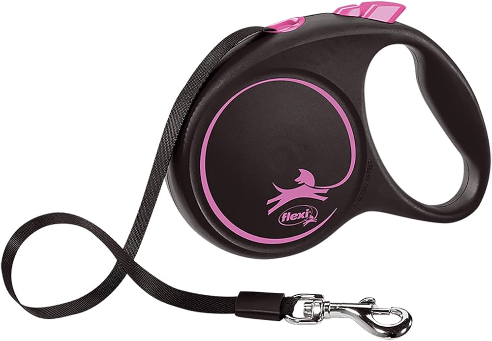 FLEXI CORREA RETRACTIL BLACK DESIGN