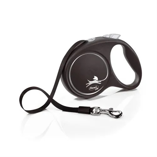 FLEXI CORREA RETRACTIL BLACK DESIGN