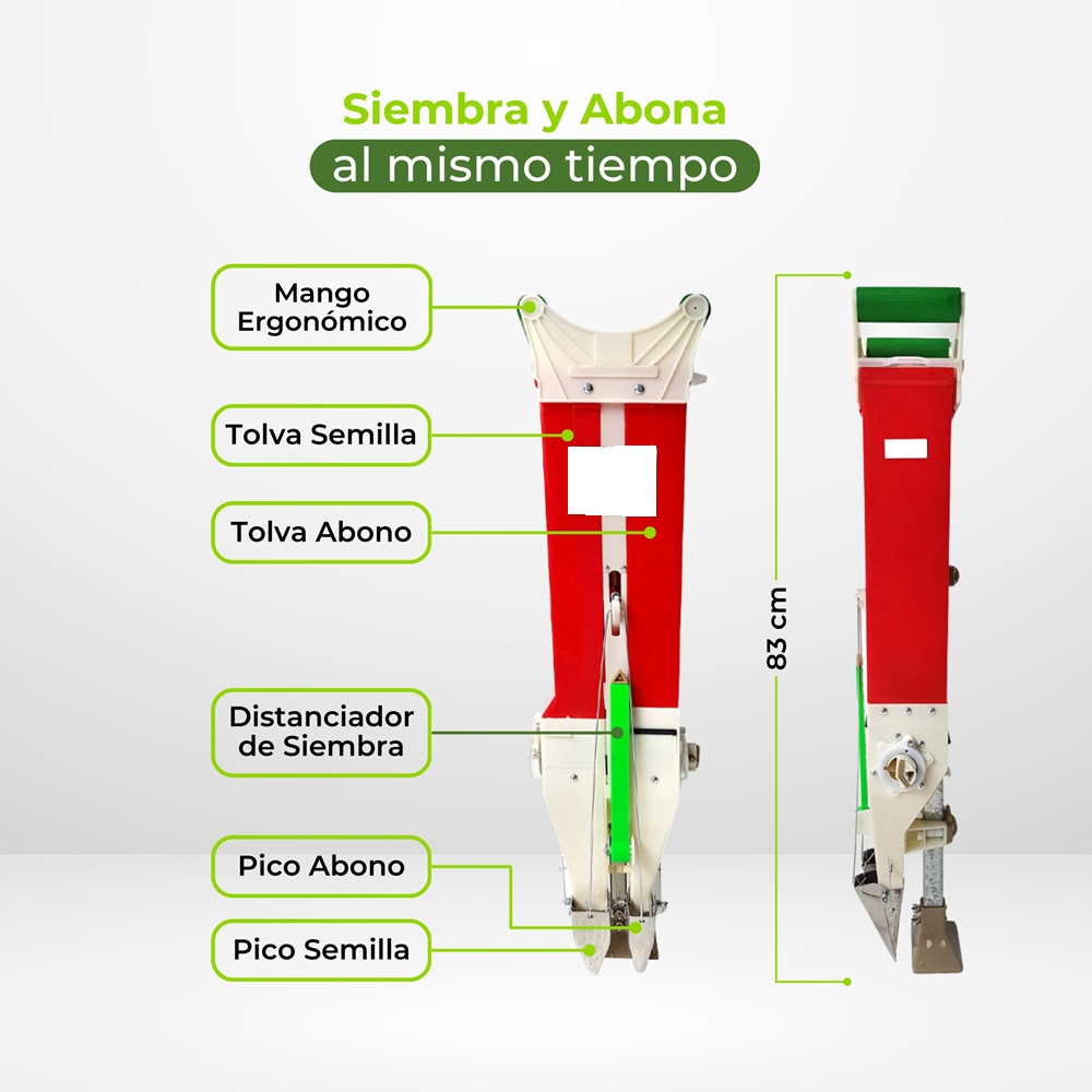 SEMBRADORA Y ABONADORA PUSH 