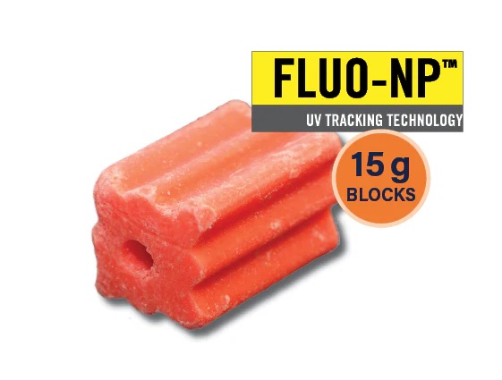 RODENTICIDA CEBO PARA RATAS MUSKIL BLOQUE FLUO 10 KG