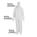 OVEROL PARA FUMIGACION PRETUL DESECHABLE