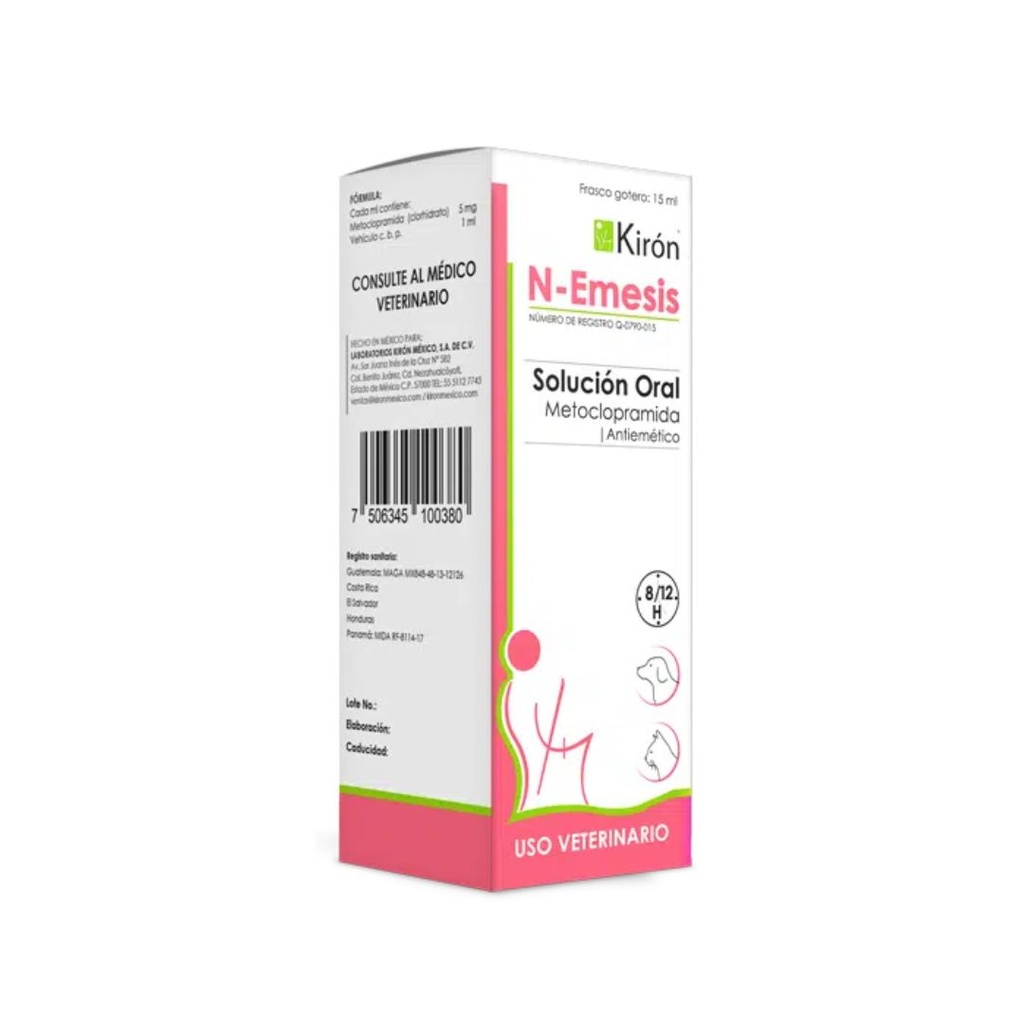 N-EMESIS METOCLOPRAMIDA SOLUCION ORAL 15ML