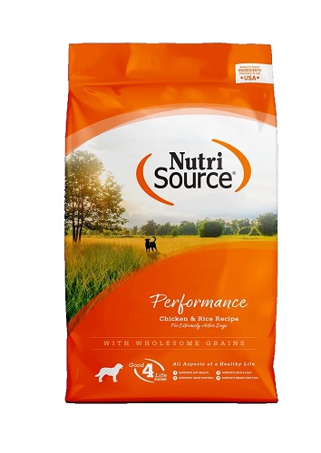 NUTRI SOURCE PERFORMANCE CHICKEN & RICE 40 LB