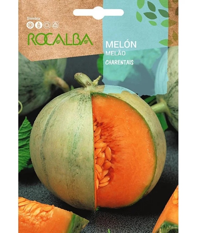 SEMILLA MELON CHARENTAIS ROCALBA 6 GRS