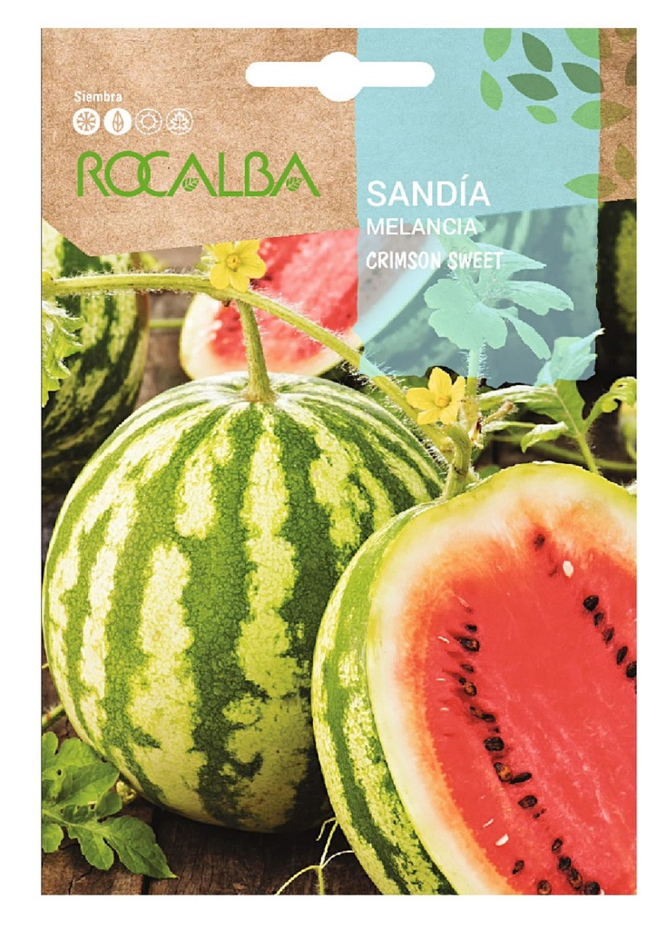 SEMILLA SANDIA CRIMSON SWEET ROCALBA 10 GRS