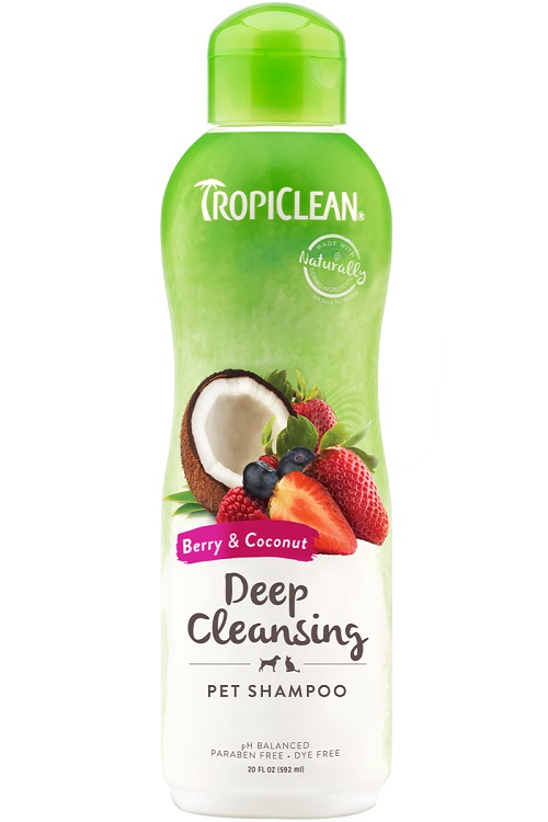 TROPICLEAN SHAMPOO BERRY AND COCONUT 