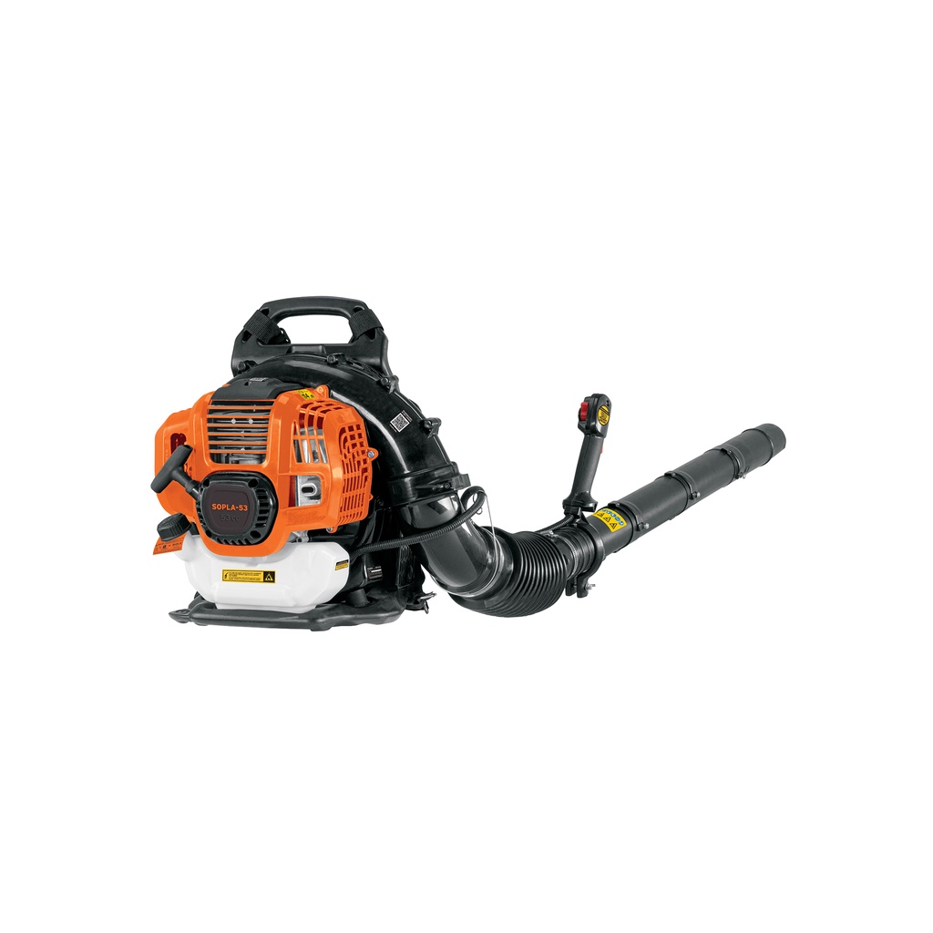 SOPLADORA TRUPER CON MOTOR A GASOLINA TIPO MOCHILA 53 CC