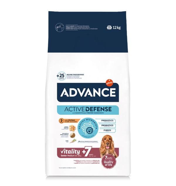 CONCENTRADO PARA PERRO ADVANCE ADULTO SENIOR MEDIUM