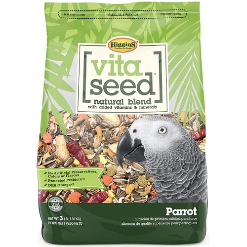 ALIMENTO PARA AVES HIGGINS VITA SEED PARROT 