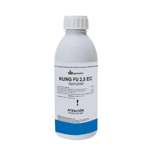 INSECTICIDA KUNG FU LAMBDA CYALOTRIN 2.5 EC