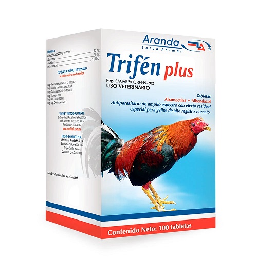 DESPARASITANTE PARA GALLOS TRIFEN PLUS