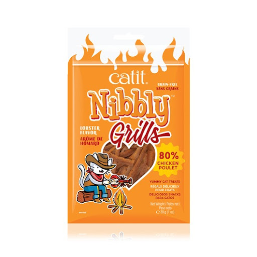 CATIT NIBBLY GRILLS CHICKEN AND LOBSTER 30 GRS