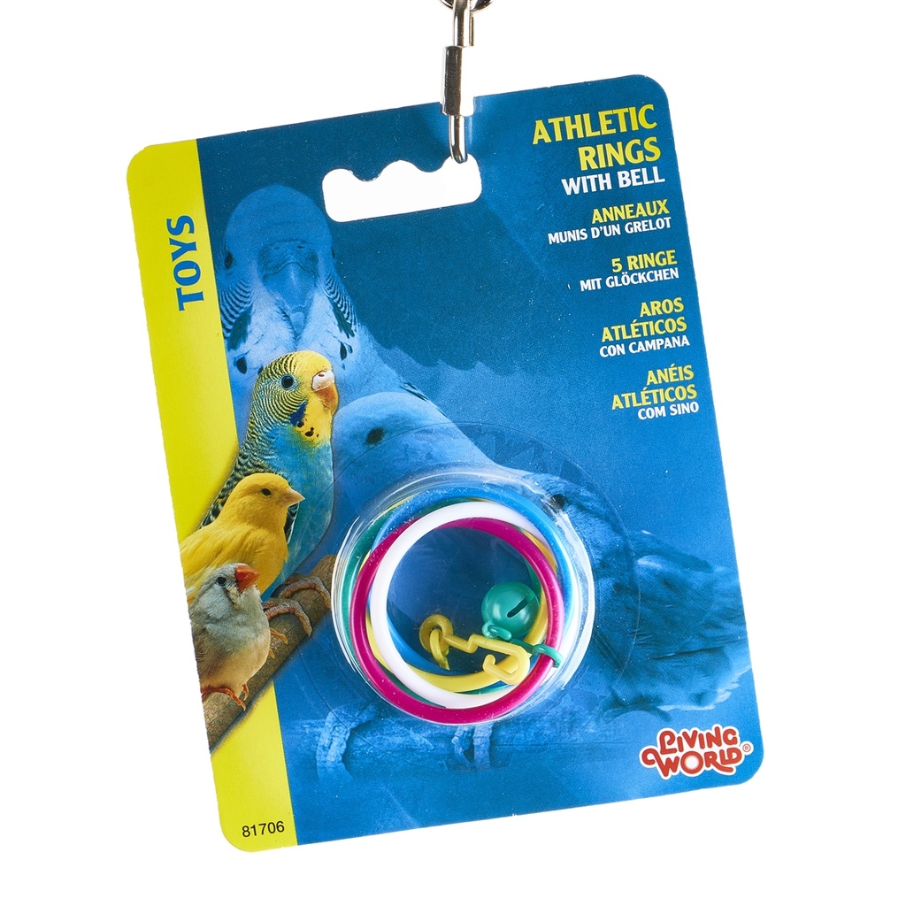 JUGUETE PARA AVES LIVING WOLRD - OLYMPIA RINGS