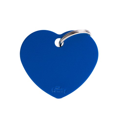 MY FAMILY TAG ALUMINUM HEART BIG 