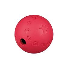 JUGUETE PARA PERRO PELOTA DE GOMA NATURAL COLORES VARIOS
