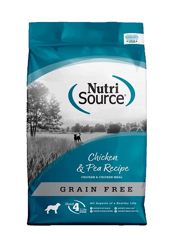 CONCENTRADO PARA PERRO NUTRISOURCE CHICKEN AND PEA GRAIN FREE