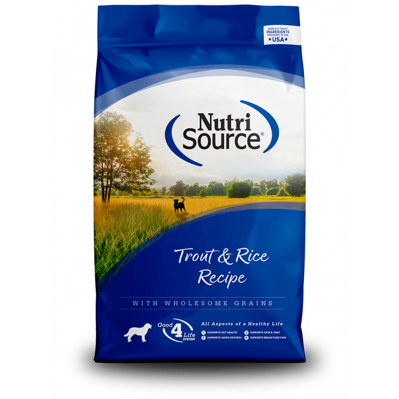 CONCENTRADO PARA PERRO NUTRISOURCE TROUT AND RICE