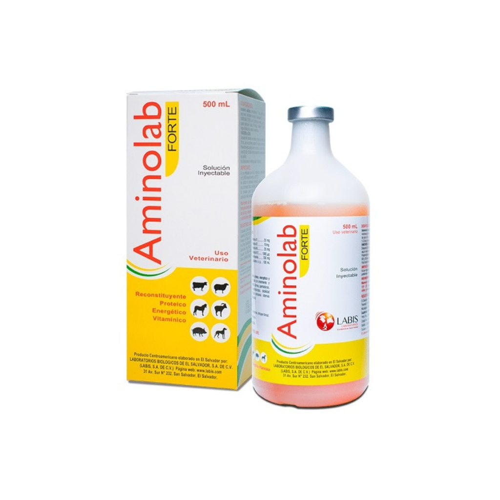 AMINOLAB FORTE INYECTABLE 500ML