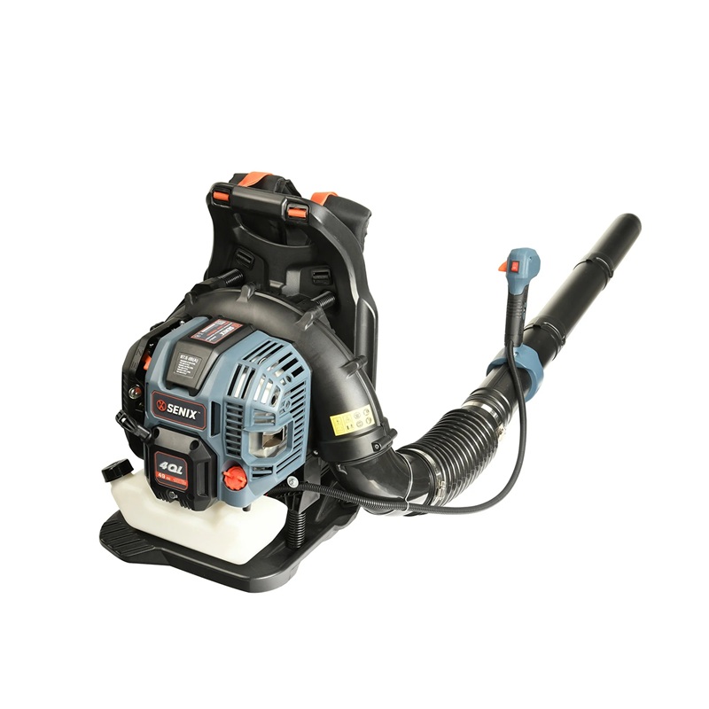 SOPLADORA SENIX CON MOTOR A GASOLINA TIPO MOCHILA 49 CC