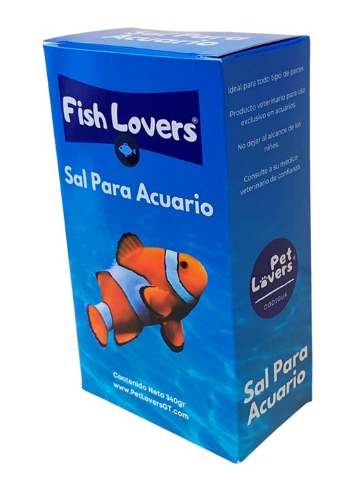 SAL PARA ACUARIO FISH LOVER 450 GRS