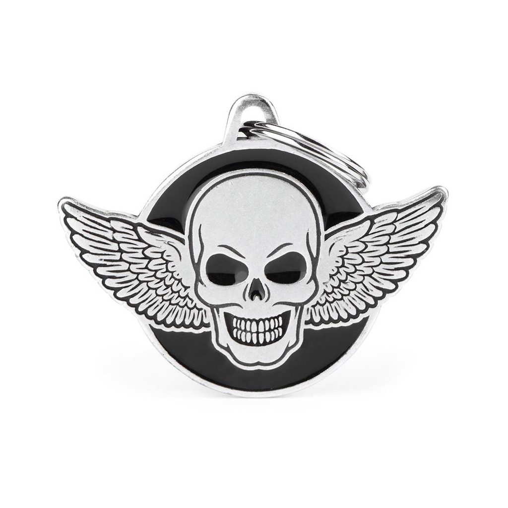 MY FAMILY TAG CHARM SKULL ALAS
