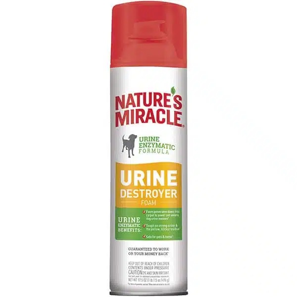 NATURES MIRACLE STAIN AND ODOR REMOVER ESPUMA 17.5 ONZ