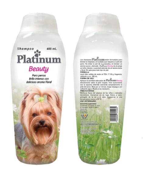 SHAMPOO PLATINUM BEAUTY 400ML