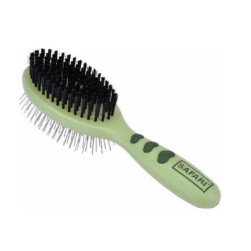 CEPILLO 2 EN 1 PINES Y CERDAS SAFARI