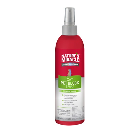 NATURES MIRACLE REPELENTE PARA GATOS EN SPRAY