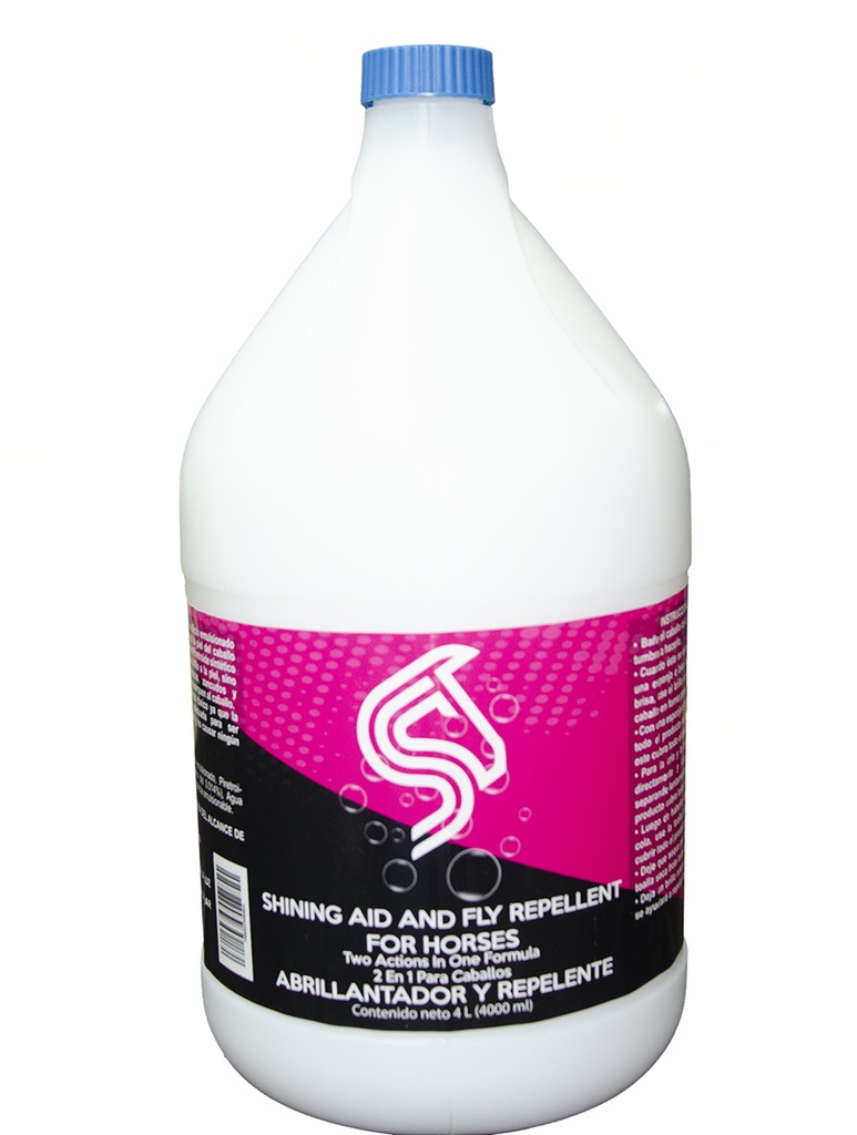 ABRILLANTADOR Y REPELENTE DE INSECTOS PARA CABALLO SHOW PRO