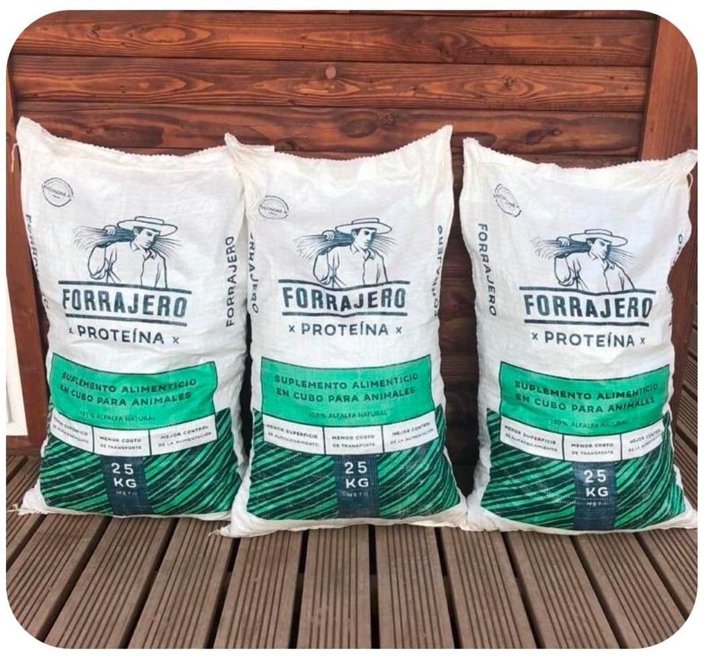 ALFALFA PELETIZADA FORRAJERO SACO 25 KG
