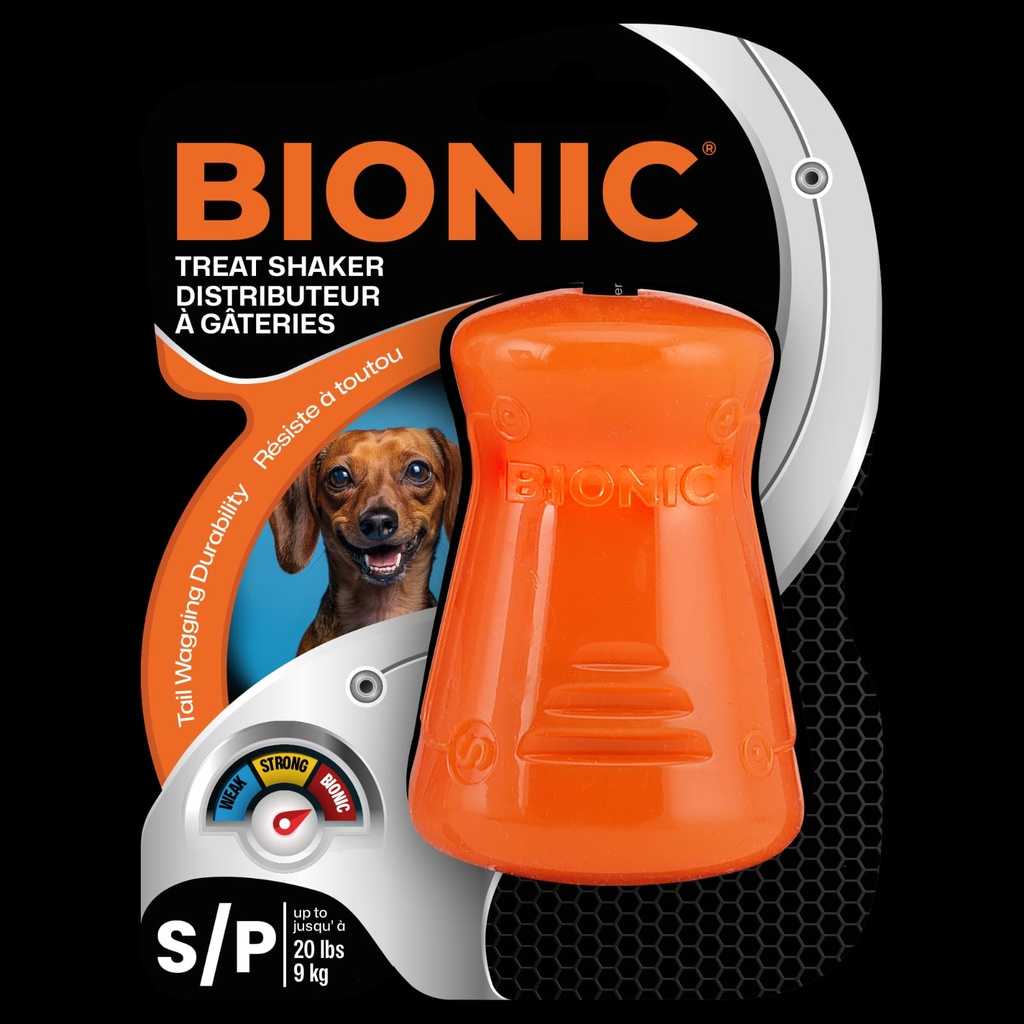 JUGUETE PARA PERRO BIONIC TREAT SHAKER