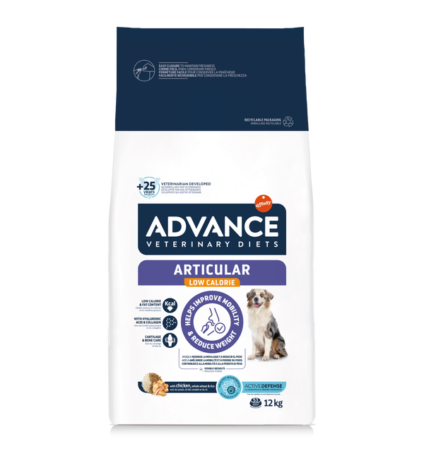 CONCENTRADO PARA PERRO ADVANCE MEDICADO ARTICULAR REDUCED CALORIE 3KG