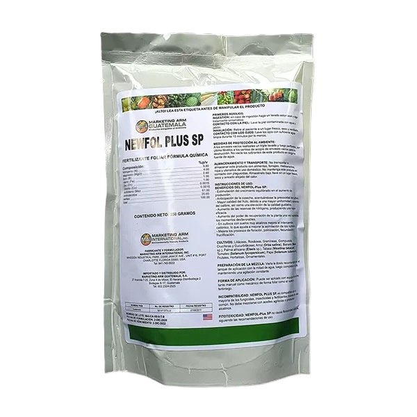 BIOESTIMULANTE FOLIAR NEWFOL PLUS SP