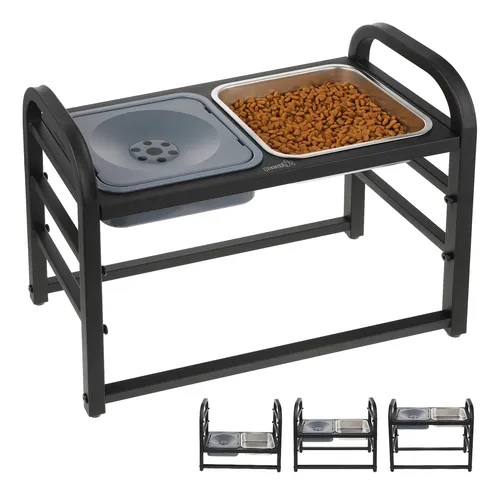 COMEDERO ELEVADO METALICO ANTIDERRAMES