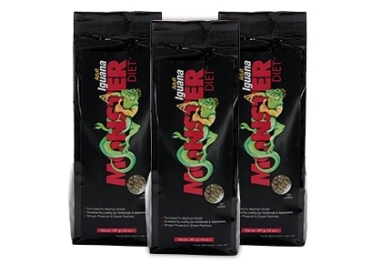 ALIMENTO PARA IGUANA MONSTER DIET JOVEN 14 ONZ