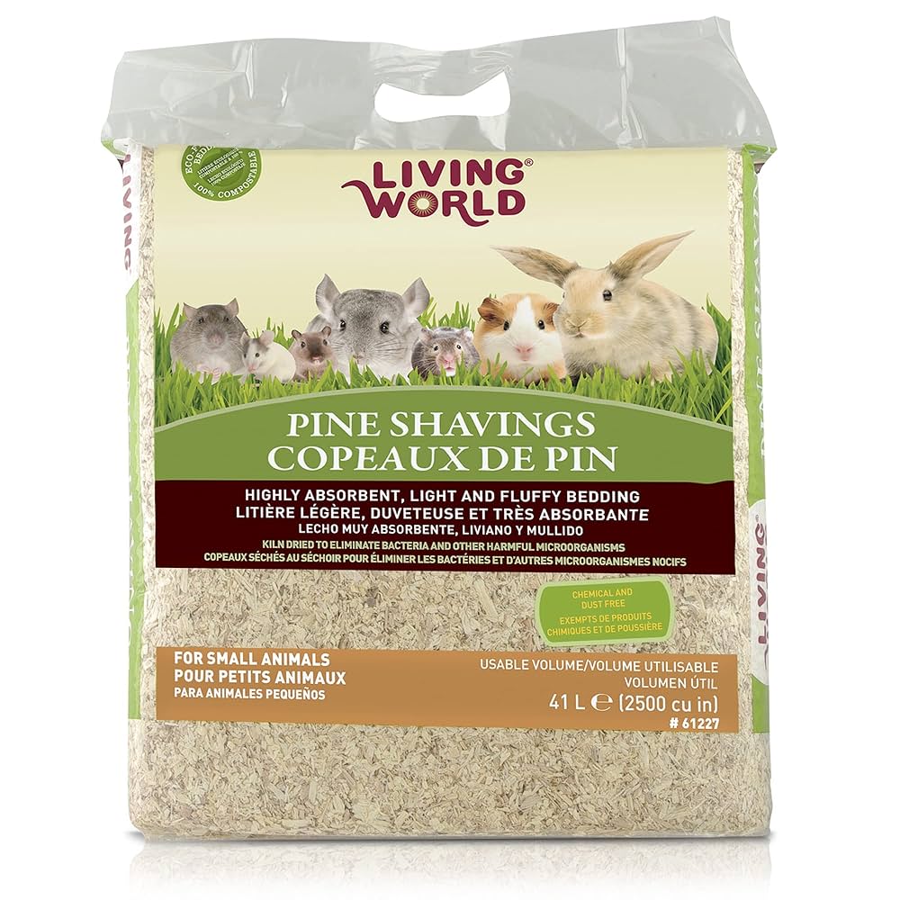 VIRUTA DE PINO COMPACTA 2500 CU IN 41 L