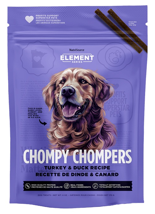 PREMIO NUTRISOURCE ELEMENT CHOMPY CHOMPERS SALMON AND TROUT