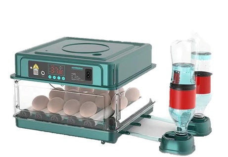 INCUBADORA DE HUEVOS AUTOMATICA DE 12 HUEVOS CON VOLTEO AUTOMATICO