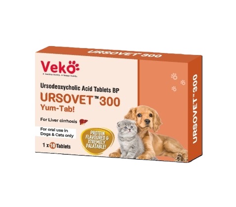 URSOVET 300 x 10 TABLETAS
