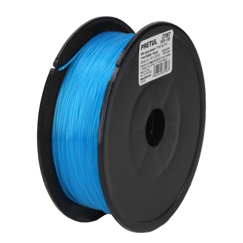 CARRETE CON 100M DE HILO PARA PESCA AZUL