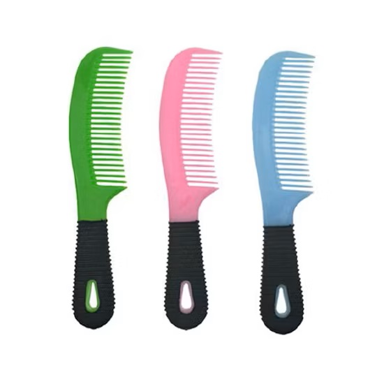 PEINE PARA COLA Y CRIN DE CABALLO AZUL