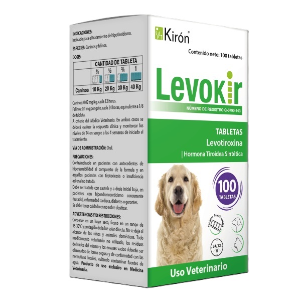LEVOKIR 0.8 MG x 100 TABS KIRON