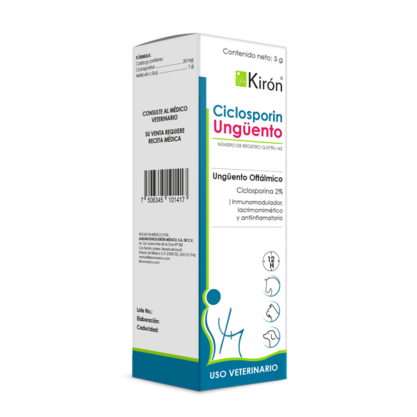 CICLOSPORIN UNGUENTO 5G KIRON