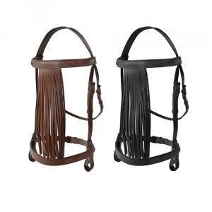 CABEZADA PARA CABALLO VAQUERA HH CON AHOGADERO NEGRO